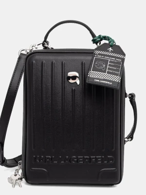 Karl Lagerfeld torebka crossbody damska IKON czarny