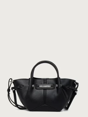 Karl Lagerfeld torebka crossbody damska K / PIERCED czarny