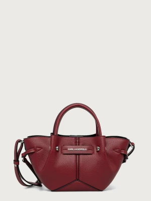 Karl Lagerfeld torebka crossbody damska K / PIERCED czerwony