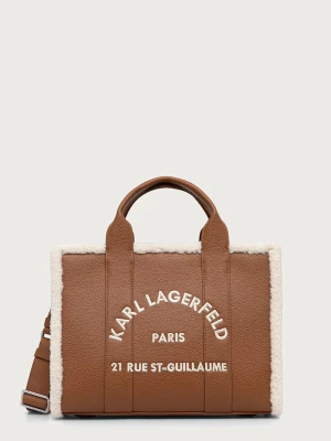 Karl Lagerfeld torebka crossbody damska K / RSG brązowy