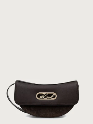 Karl Lagerfeld torebka crossbody damska K / SIGNATURE brązowy