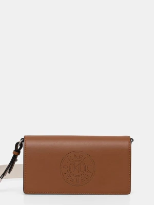 Karl Lagerfeld torebka crossbody damska skórzana K/CIRCLE