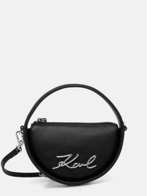 Karl Lagerfeld torebka crossbody damska skórzana K/SIGNATURE