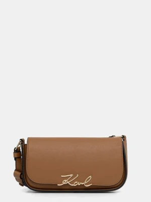 Karl Lagerfeld torebka crossbody damska skórzana K/SIGNATURE