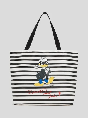 Karl Lagerfeld torebka dwustronna KL X DISNEY kolor czarny A3W50103