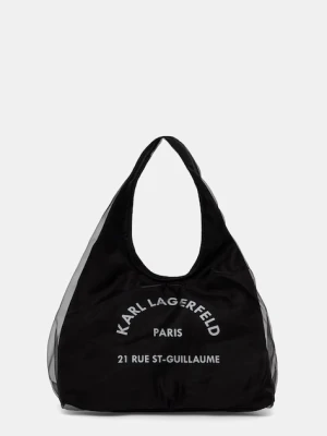 Karl Lagerfeld torebka hobo damska K/RSG czarny