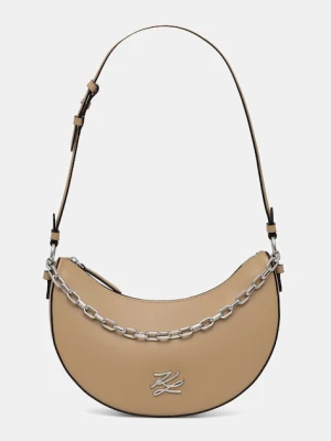 Karl Lagerfeld torebka hobo damska skórzana K/AUTOGRAPH