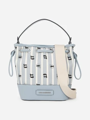 Karl Lagerfeld torebka IKON kolor niebieski A2W30187