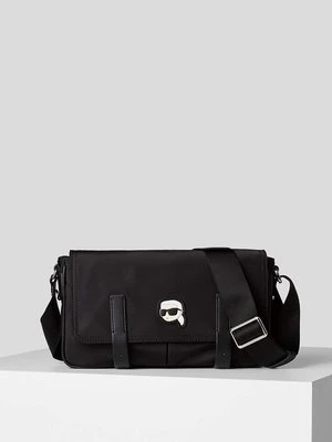 Karl Lagerfeld torebka K/IKONIK 2.0 NYLON BAGUETTE kolor czarny 230W3047