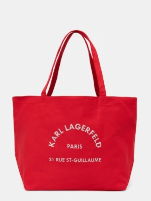Karl Lagerfeld torebka K/RSG kolor czerwony A1W50006
