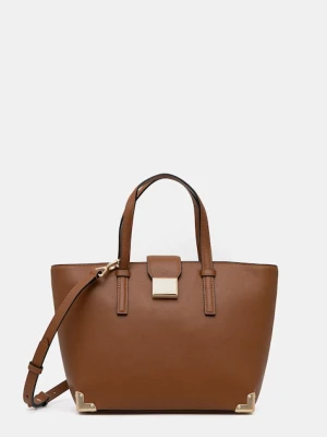 Karl Lagerfeld torebka K/TRUNK kolor brązowy B1W30256