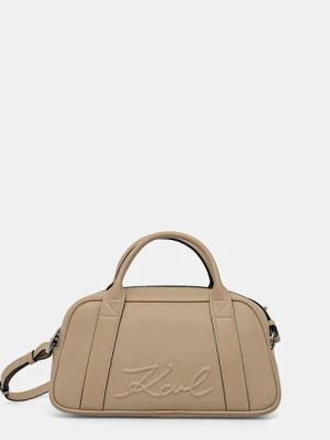 Karl Lagerfeld torebka K/VILLE kolor beżowy B1W30068