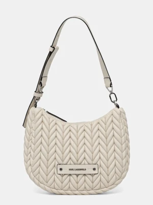 Karl Lagerfeld torebka K/WEAVE kolor beżowy B1W30080