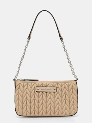 Karl Lagerfeld torebka K/WEAVE kolor beżowy B1W32031