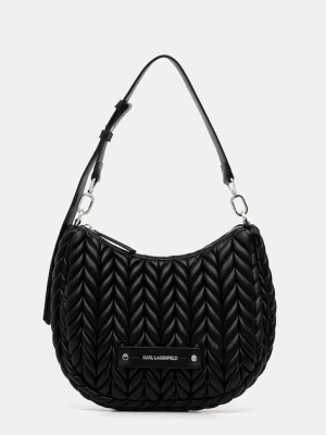 Karl Lagerfeld torebka K/WEAVE kolor czarny B1W30080