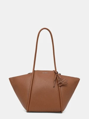 Karl Lagerfeld torebka K/WELLEN MD kolor brązowy B1W30043