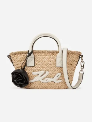 Karl Lagerfeld torebka kolor beżowy A2W30137