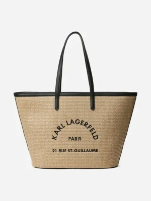 Karl Lagerfeld torebka kolor beżowy A2W30245