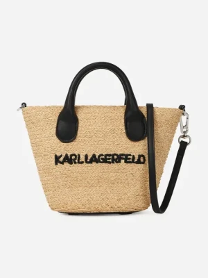 Karl Lagerfeld torebka kolor beżowy A2W46053