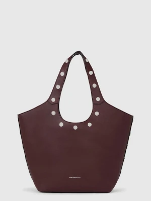Karl Lagerfeld torebka kolor bordowy A4W30120