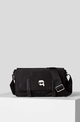 Karl Lagerfeld torebka K/IKONIK 2.0 NYLON BAGUETTE kolor czarny 230W3047