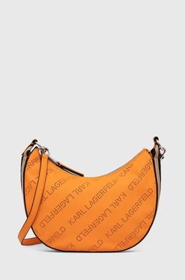 Karl Lagerfeld torebka kolor pomarańczowy
