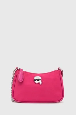 Karl Lagerfeld torebka kolor różowy