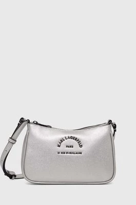 Karl Lagerfeld torebka kolor srebrny