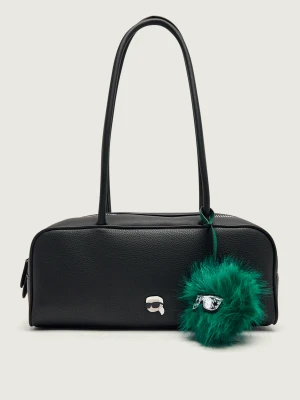Karl Lagerfeld Torebka na ramię Ikon Pebble czarny