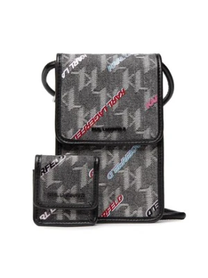 KARL LAGERFELD Torebka na telefon 225W3219 Szary