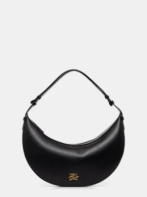 Karl Lagerfeld torebka rogal damska skórzana K/AUTOGRAPH