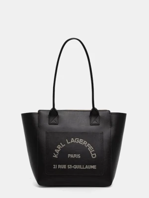 Karl Lagerfeld torebka shopper damska skórzana