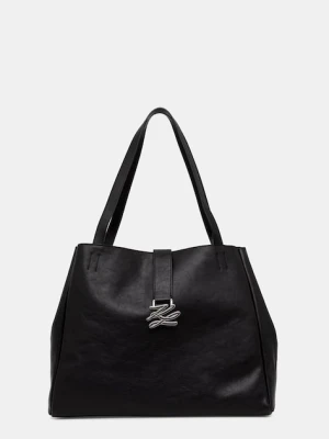 Karl Lagerfeld torebka shopper damska skórzana K/AUTOGRAPH