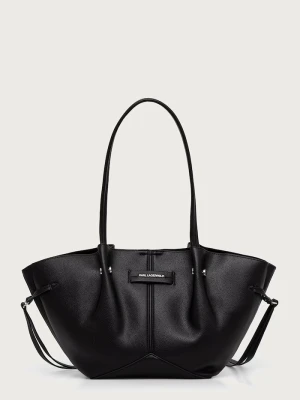 Karl Lagerfeld torebka shopper damska z imitacji skóry K / PIERCED czarny