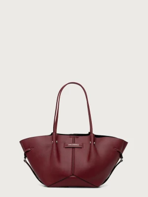 Karl Lagerfeld torebka shopper damska z imitacji skóry K / PIERCED czerwony