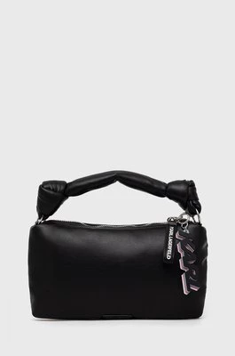 Karl Lagerfeld torebka skórzana 225W3057 kolor czarny
