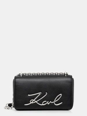 Karl Lagerfeld torebka skórzana K/SIGNATURE