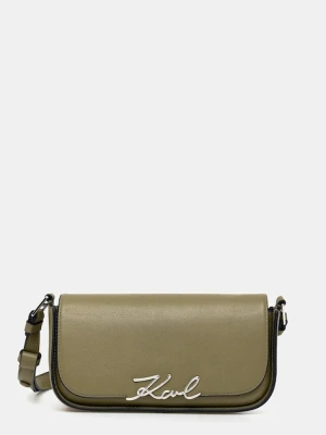 Karl Lagerfeld torebka skórzana K/SIGNATURE