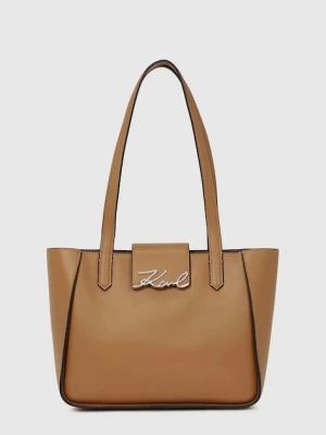 Karl Lagerfeld torebka skórzana K/SIGNATURE