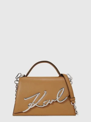 Karl Lagerfeld torebka skórzana K/SIGNATURE