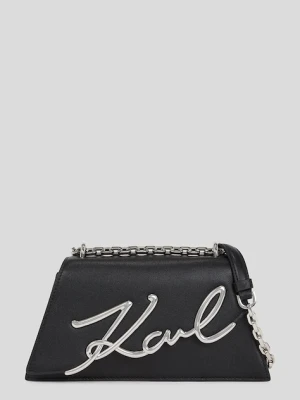 Karl Lagerfeld torebka skórzana K/SIGNATURE
