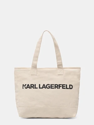 Karl Lagerfeld torebka tote damska bawełniana K/ESSENTIAL