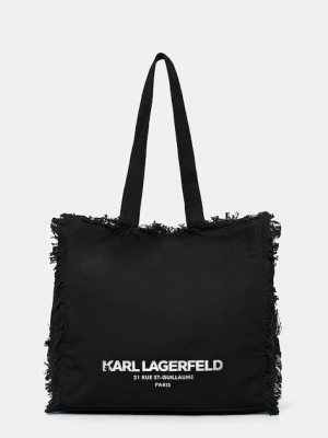 Karl Lagerfeld torebka tote damska bawełniana K/RSG