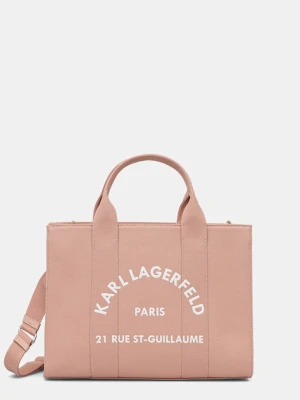 Karl Lagerfeld torebka tote damska bawełniana K/RSG