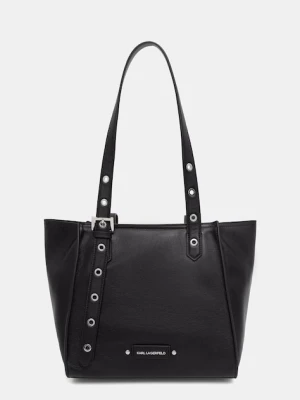 Karl Lagerfeld torebka tote damska skórzana K/EYELETS