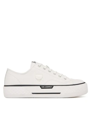 KARL LAGERFELD Trampki Kampus Max III KL50470N Biały