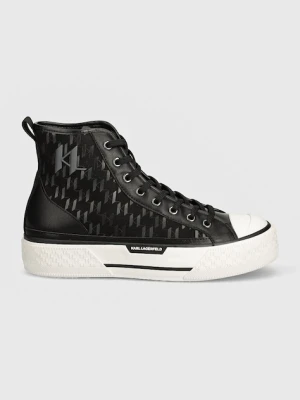 Karl Lagerfeld trampki KAMPUS MAX męskie kolor czarny KL50454
