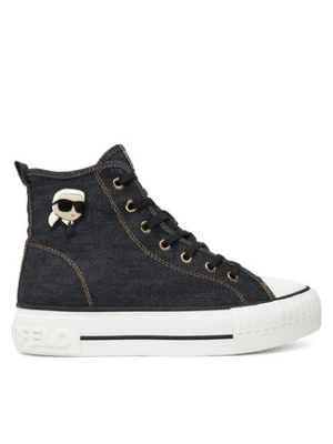 KARL LAGERFELD Trampki KL60444D Granatowy