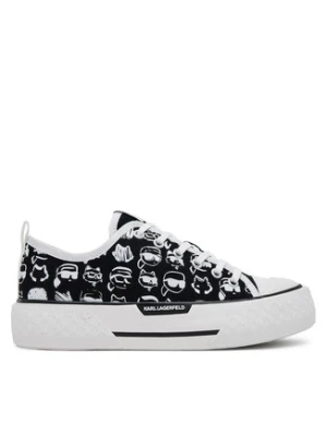 KARL LAGERFELD Trampki KL60612T Czarny