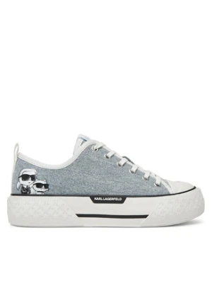 KARL LAGERFELD Trampki KL60614T Niebieski